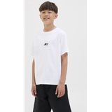 JACK&JONES - JCOTIER BACK PRINT TEE SS CREW NEC JNR - T-shirt - Wit - Jongens