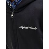 Jack & Jones Junior - Norrebro - Sweatvest - Zwart/Wit