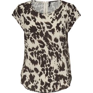 ONLY - ONLVIC AOP TOP NOOS WVN - Zwart - Dames Blouse