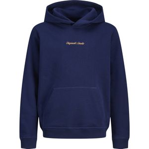 Jack and Jones Junior - Hoodie - Groen - Geborstelde Stof