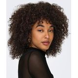 Onlerica - Top - Hoge Hals - Lange Mouwen - Tight Fit - Mesh Details - Pigment Print