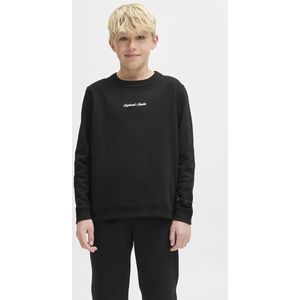 Jack and Jones Junior - Basic Sweat - Groen - Geruwde Stof