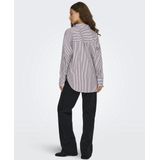 Only - Onloregon Solo Shirt - Blouse - Winetasting - Regular Fit - Lange Mouwen