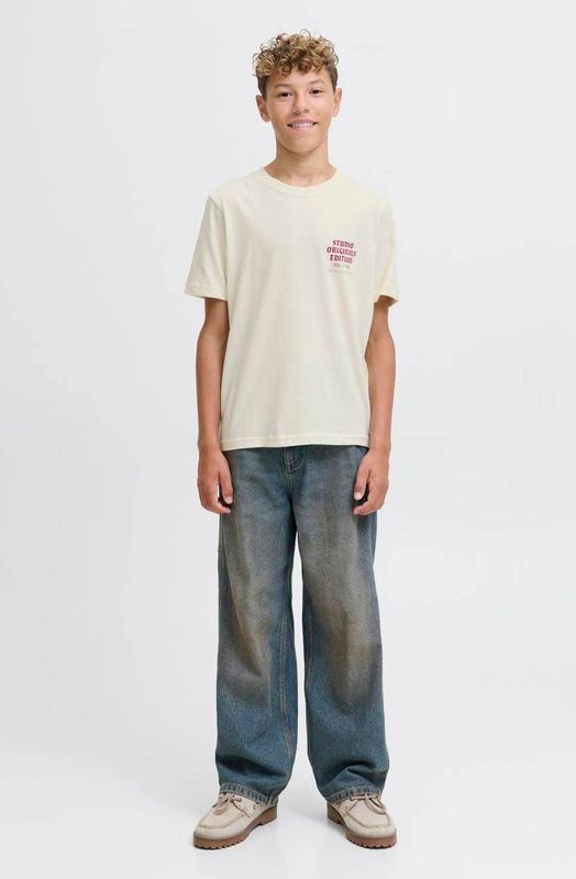 JACK & JONES JUNIOR - T-shirt - Ecru