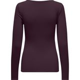 Onlea - Top - U-Hals - Lange Mouwen - Standard Fit