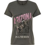 Katoen - T-shirt - O-hals - Korte Mouwen - Regular Fit