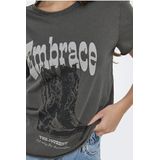 Katoen - T-shirt - O-hals - Korte Mouwen - Regular Fit