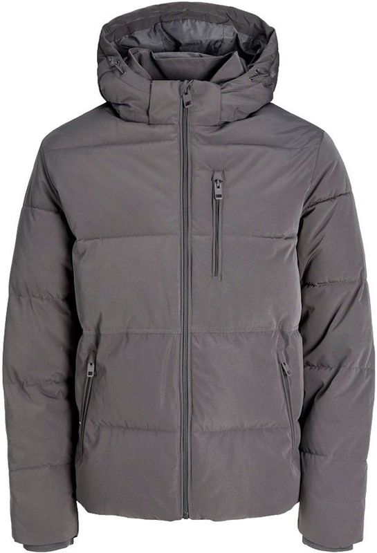 Jack & Jones - JJEOWEN PUFFER SN - Gewatteerde Jas - Castlerock - Met Capuchon