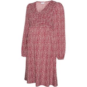 Mladelaine - Zwangerschapsjurk - V-Hals - Lange Mouwen - Regular Fit