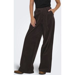 Onlsvea-nessa Wide Leg Fit Ribfluwelen Broek