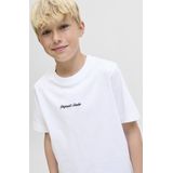 Jack & Jones Junior - T-shirt - Wit - Korte Mouwen - Ronde Hals