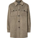 Pcsaga - Overshirt - Shacket - Herfst - Knoopsluiting - Gespreide Kraag