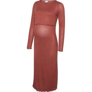 Mlzenia - Zwangerschapsjurk - Midi-lengte - Lange Mouwen - Regular Fit