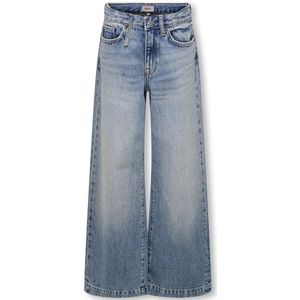 ONLY - KOGBROOME HW WIDE DNM TAI - Jeans - Medium Blue Denim - Wide-leg