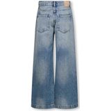 ONLY - KOGBROOME HW WIDE DNM TAI - Jeans - Medium Blue Denim - Wide-leg