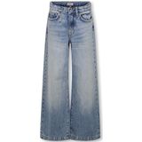 ONLY - KOGBROOME HW WIDE DNM TAI - Jeans - Medium Blue Denim - Wide-leg