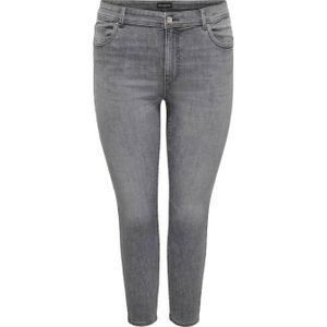ONLY CARMAKOMA - Skinny Jeans - Grijs - Stretchdenim