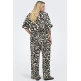 ONLY CARMAKOMA - Regular Fit - Broeken - Viscose - Met Koordsluiting - Zijzakken