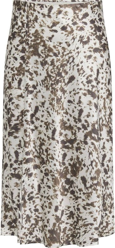 ONLY CARMAKOMA - Cardomina Satin Calf Skirt - Dames Rok