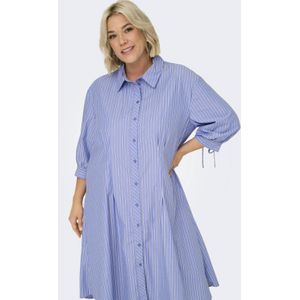 Carbjorg - Midi-jurk - O-hals - 3/4 Mouwen - Regular Fit