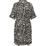 ONLY CARMAKOMA - Lange Jurk - Casual - Midi-lengte - O-hals - 2/4 Mouwen