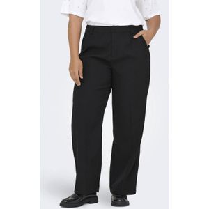 ONLY CARMAKOMA - Wide Leg High Waist Pantalon - Zwart