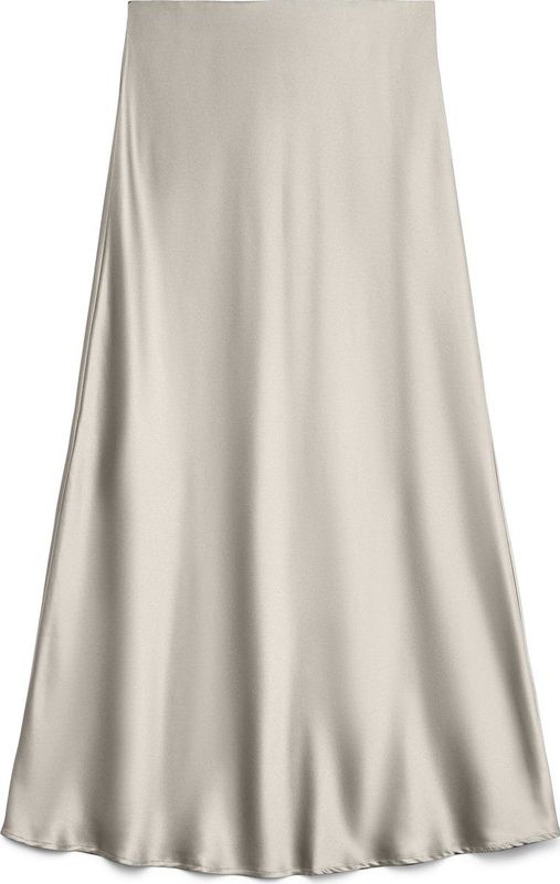 Vero Moda - Merle - Midirok - Glanzend - Satijn - Regular Fit