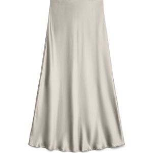 Vero Moda - Model 'MERLE' - Midirok - Glanzend - Regular Fit