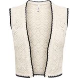 Top - O-hals - Mouwloos - Stiksel Details - Regular Fit