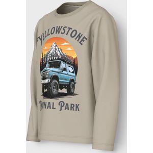 NAME IT KIDS - Longsleeve - Lichtgroen - Regular Fit - Lange Mouwen