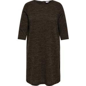 ONLY CARMAKOMA - CARMARTHA - Gebreide Jurk - 3/4 Mouwen