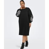 ONLY CARMAKOMA - CARJENNA LS O-NECK - Sweatjurk - Meisjes - Lange Mouwen