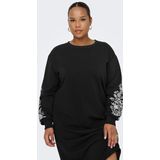 ONLY CARMAKOMA - CARJENNA LS O-NECK - Sweatjurk - Meisjes - Lange Mouwen