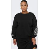 ONLY CARMAKOMA - CARJENNA LS O-NECK - Sweatjurk - Meisjes - Lange Mouwen