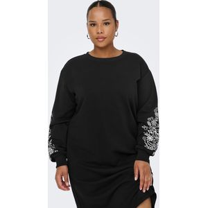 ONLY CARMAKOMA - CARJENNA LS O-NECK - Sweatjurk - Meisjes - Lange Mouwen