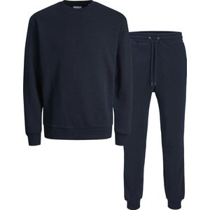 Jack & Jones - Bradley Sweat Crew Set - Donkerblauw - Heren - Sweater en Joggingbroek