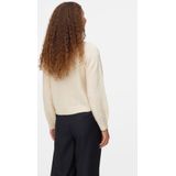 Vero Moda - Vmlya Ls V-neck Cardigan - Birch/W. Melange - Dames