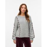 Vmilina - Pullover - Gebreide Trui - O-hals - Lange Mouwen - Loose Fit