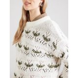 Vero Moda - Vmidelle Ls O-neck - Damestrui - Birch/w. Pink Dogwood