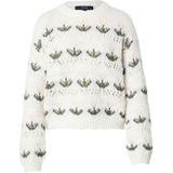 Vero Moda - Vmidelle Ls O-neck - Damestrui - Birch/w. Pink Dogwood