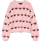 Vero Moda - Vmidelle Ls O-neck - Pullover - Beige - Dames