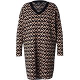 Vmcaria - Korte Jurk - Gebreide Jurk - V-Hals - Lange Mouwen - Regular Fit