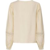 Jacqueline de Yong - Jdyayla Lace Top Wvn - Blouse - Sandshell