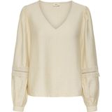 Jacqueline de Yong - Jdyayla Lace Top Wvn - Blouse - Sandshell