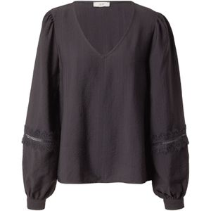 Jacqueline de Yong - Jdyayla Lace Top Wvn - Blouse - Zwart