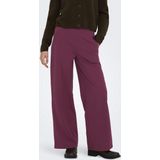 Jacqueline de Yong - Jdylouisville Catia Life Wd Pnt Jrs - Broek - Maroon Banner - Dames