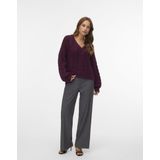 Vero Moda - Texas - Straight Fit Broek - Getailleerd - Normale Taille