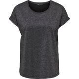 Only - Onlmoster - T-shirt - Zwart - Korte Mouwen