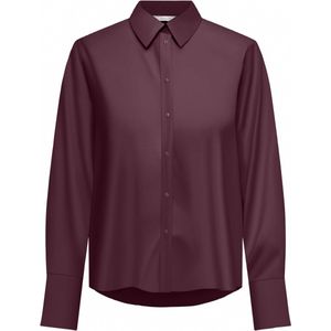 Overhemd - Viscose - Lange Mouwen - Regular Fit - Langer Achterkant