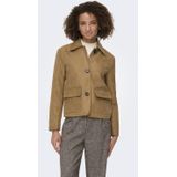 JDY - Suede Jasje - Camel - Leren Jassen